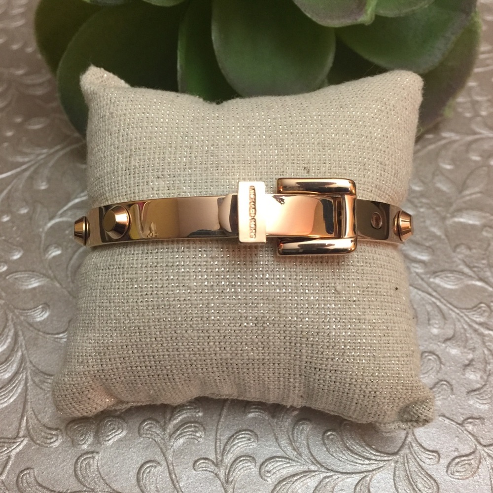 Michael Kors Rose Gold Belt Bangle